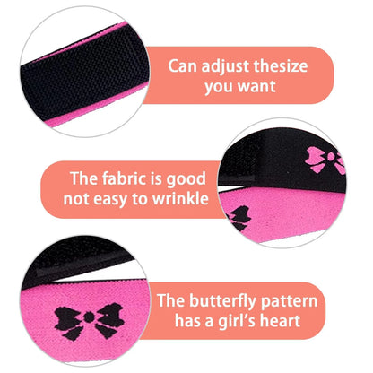 Fashion Hair Elastic Band For Wigs Adjustable Edge Scarf Elastic Headband With MagicTape for Women Lace Wigs