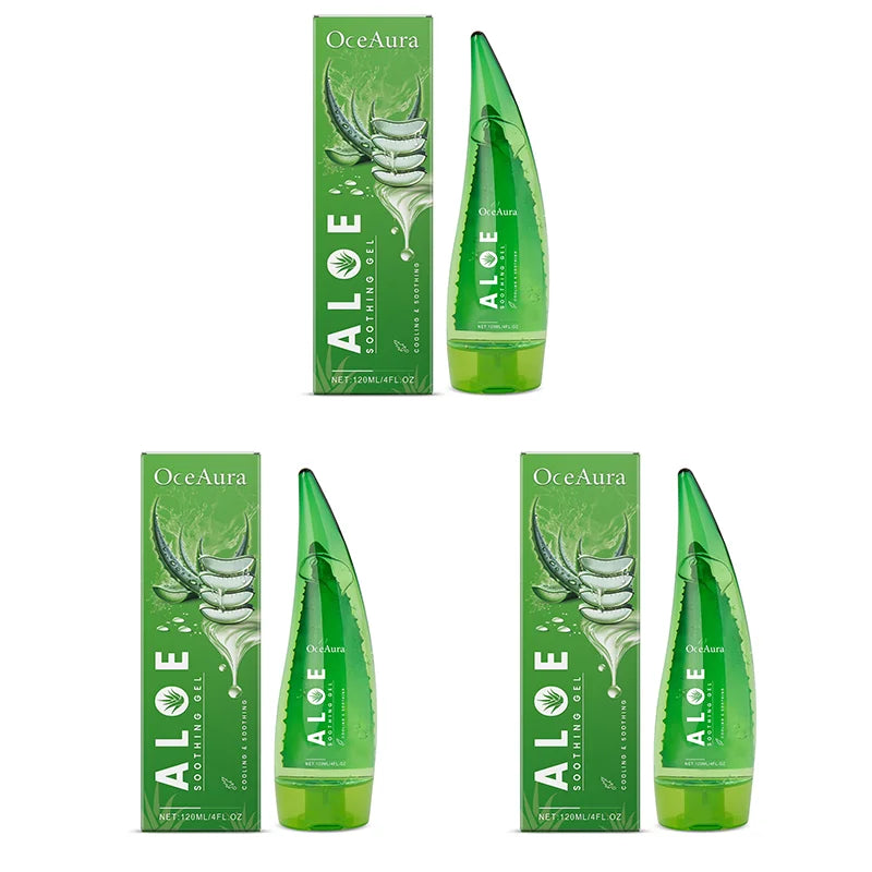 Aloe Vera Gel Skin Lightening Moisturizing Tone Acne-removing Natural Organic Aloe Vera Gel After-sun Moisturizing Cream 120ml