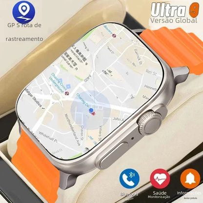 2025 New T900 Ultra Smart Watch 49mm Amoled Screen Smartwatch High Refresh Rate Wireless Charging Men Women For Android IOS