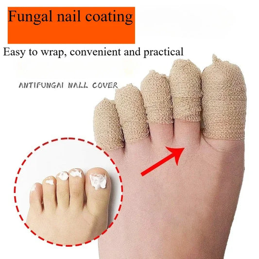 Toe protection, self-adhesive bandage, fungal nail polish, foot and finger protection, nail coating, toe and finger protection