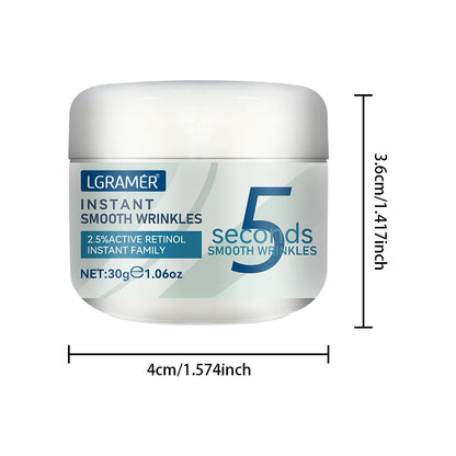5 Seconds Retinol Smooth Wrinkles Cream Nourishing Moisturizer Fade Spot Firming Face Fine Skin Care Lifting Cream Care Products