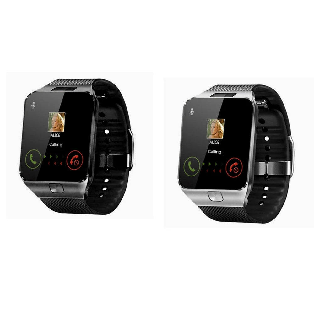 DZ09 Smart Watch Men Women Full Touch Screen Sport Waterproof Pedometer Smartwatch With Sim Card Android Watch Connected Whatsap