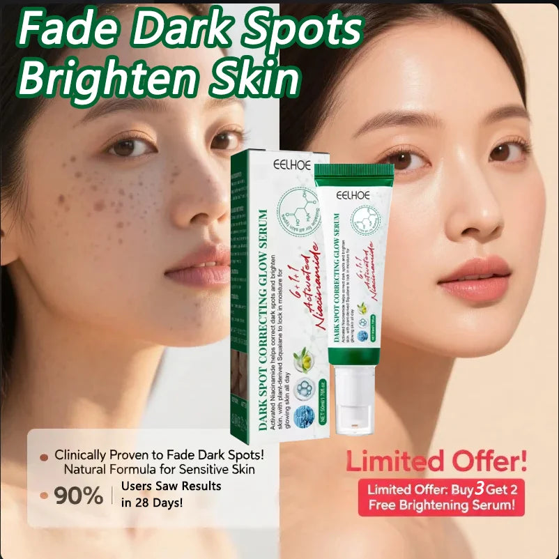 Dark Spot Corrector serum Fades Sunspots Brightens Dull Skin Nourishes skin Reduces Melanin Minimizes freckle for men and women