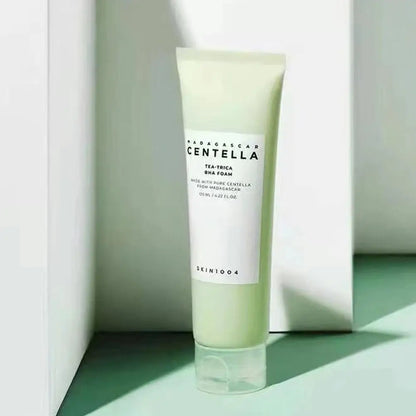 Centella Asiatica Deep Cleansing Foam Facial Cleanser Oil Control Soothing Lotion Remove Pore Mild Exfoliating Skincare Product