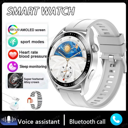 New Watch 4 Pro Upgrade Smart Watch 2025 Watch 4 Series Heart Rate Sleep Health Monitoring BT Call Sports Waterproof Smartwatch