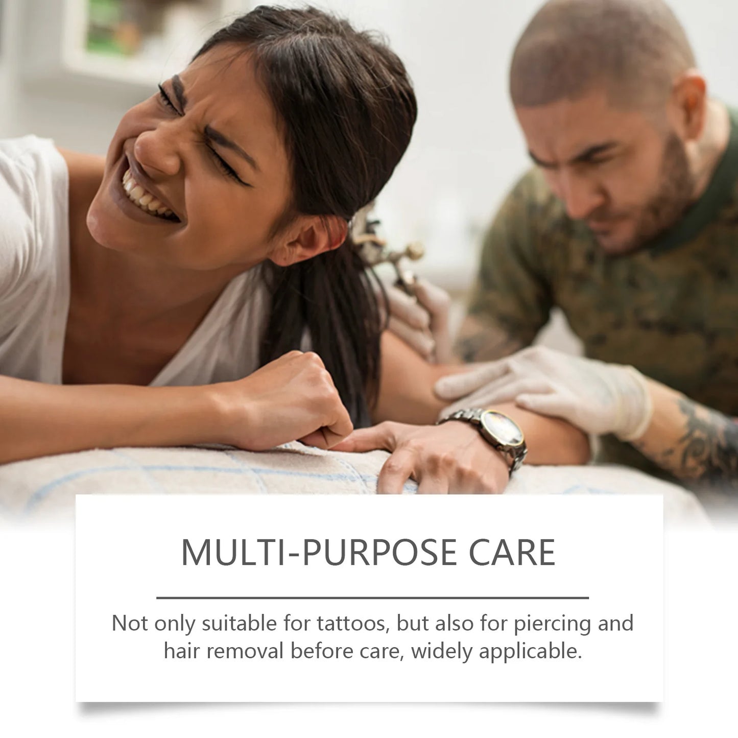 Eelhope Tattoo Cream Aloe Vera After Care Tattoo Smooth Skin Soothing Calm Skin Redness Removal Vitamin E Tattoo Care Cream 20g