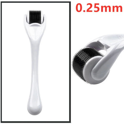Derma Roller for Skin,Beard & Hair  0.2mm\0.25mm\0.3mm needle- Micro Face Roll Tool 540 Needles for Facial,Body & Hair Growth
