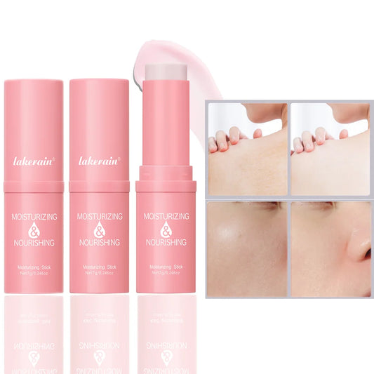 Korean Bounce Multi Balm Collagen Pink Stick Deep Moisturizing Multi Cream Hydrating Gel Primer Preps Skin For Makeup Skin Care