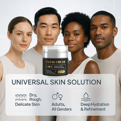 Progressive Refining Cream 50g - 4-in-1 Retinol + Vitamin C & Squalane to Enhance Radiance & Support Skin Deep Nourishment