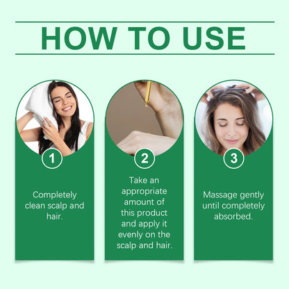 Rosemary Hair Oil for Hair Growth Growing Thicken Scalp Treatment Nourishing Volumizing Anti-Breakage Hair Strengthening Serum