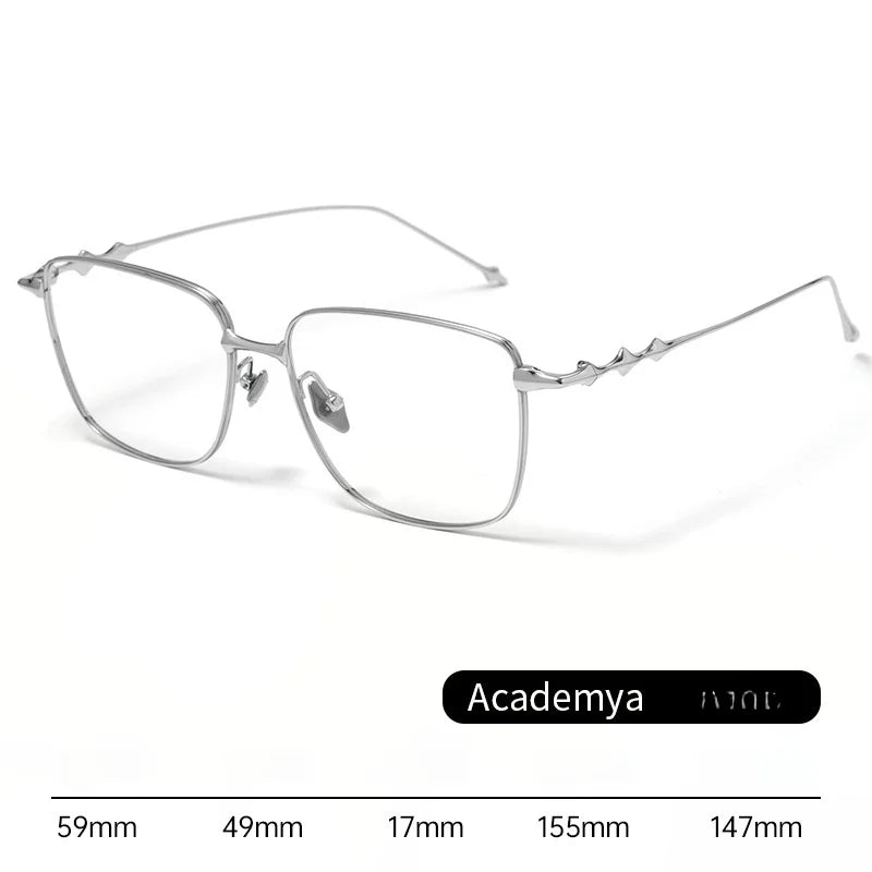 Korean gm Eyeglass Titanium Retro Optical Glasses Frames For Men Women Big Size Eyeglasses Frames Prescription Myopia Eyewear