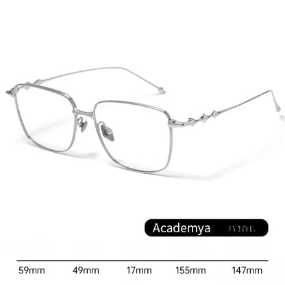 Korean gm Eyeglass Titanium Retro Optical Glasses Frames For Men Women Big Size Eyeglasses Frames Prescription Myopia Eyewear