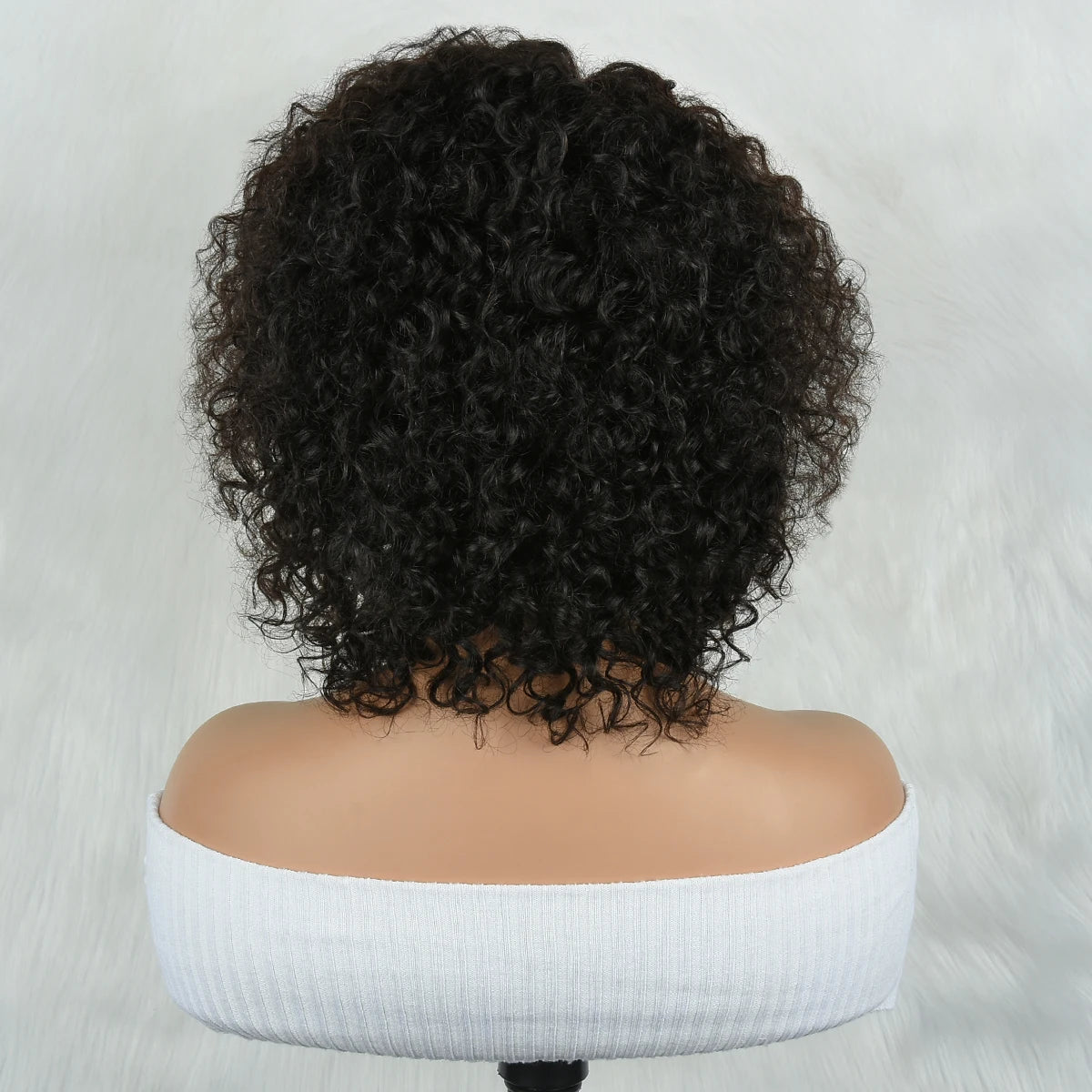 Water Wave Lace Frontal Wigs For Women 13x4 Glueless Short Curly Wig Pixie Cut Human Hair Wigs 250 Density Ready to Wear