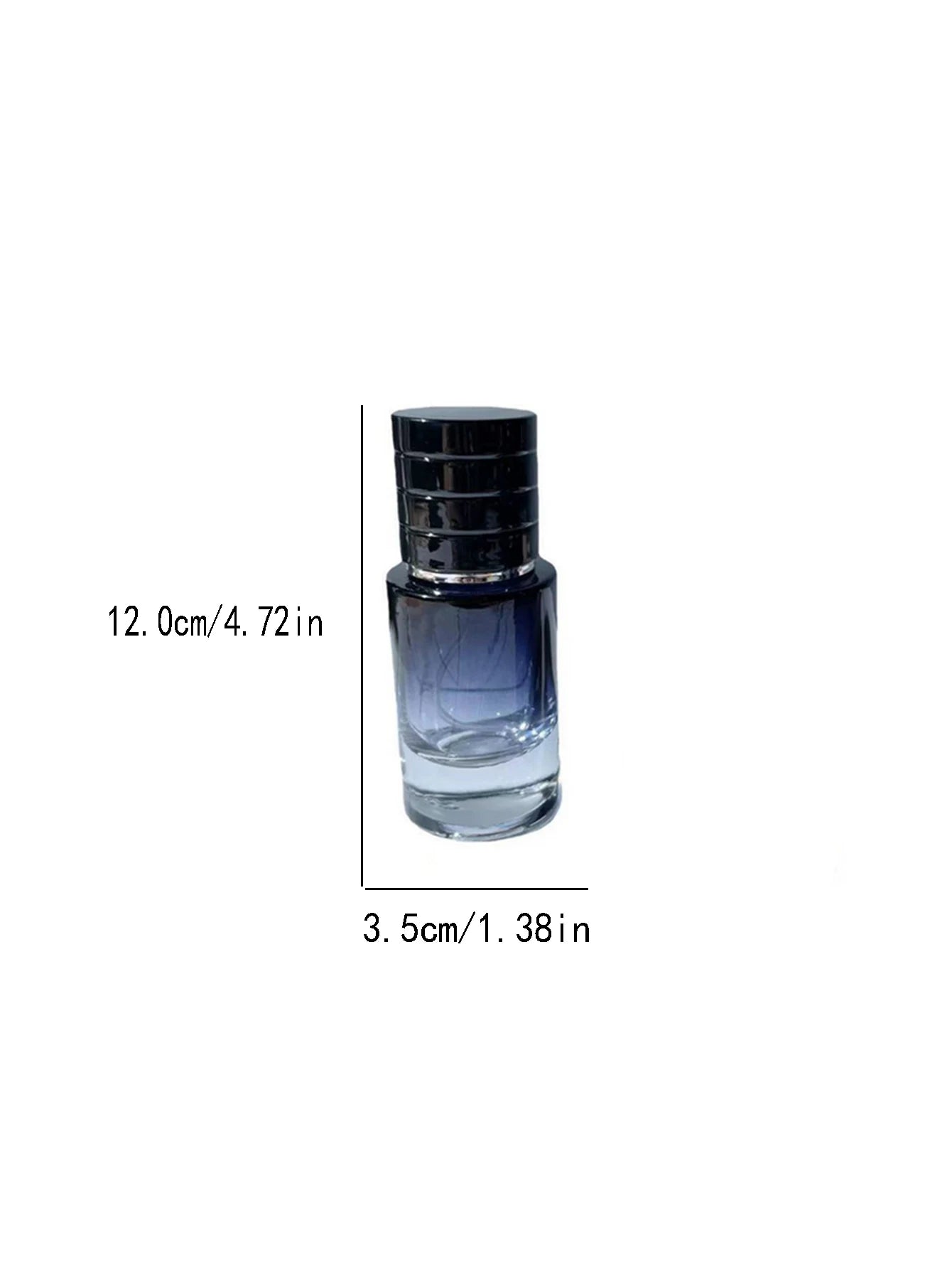 30ml gradient color glass portable refillable perfume bottle cosmetic container empty sprayer travel vice bottle