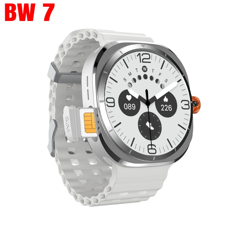 Next Generation U8 Smart Watch Ultimate 4G 5G SIM Card Video Calling GPS Compass WIFI Rotary Camera International 1480mAhBattery