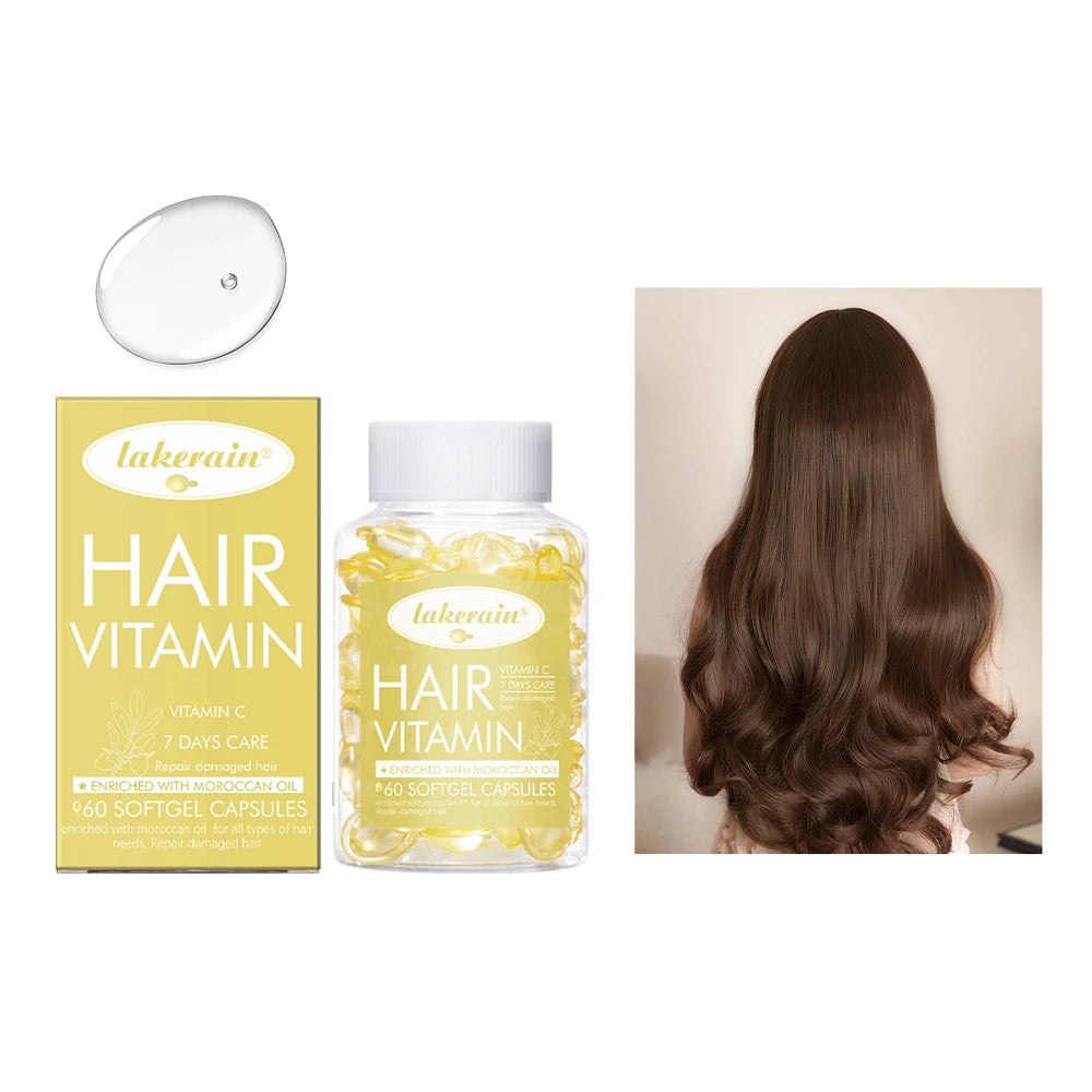 Hair Treatment Serum&Hair care capsules Comfort Hair Care Vitamin Oil Multi-functional Strengthening Smoothing Hair Care Liquid