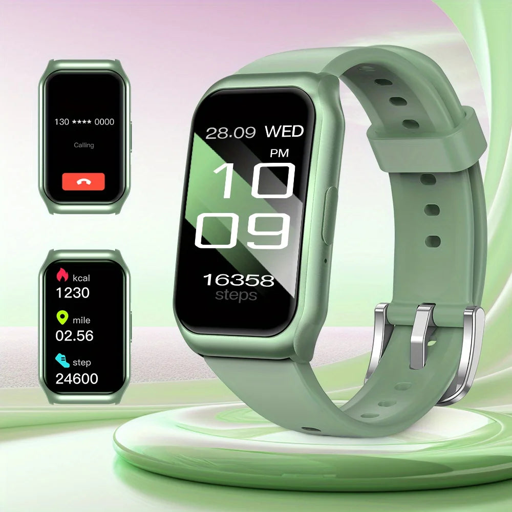 KESHUYOU Men's Smart Bracelet Bluetooth Talking 1.45" HD 170*320 Heart Rate Pedometer Sports Monitoring Woman Smart Watch