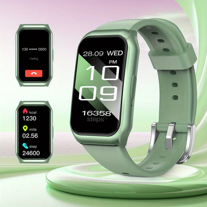 KESHUYOU Men's Smart Bracelet Bluetooth Talking 1.45" HD 170*320 Heart Rate Pedometer Sports Monitoring Woman Smart Watch