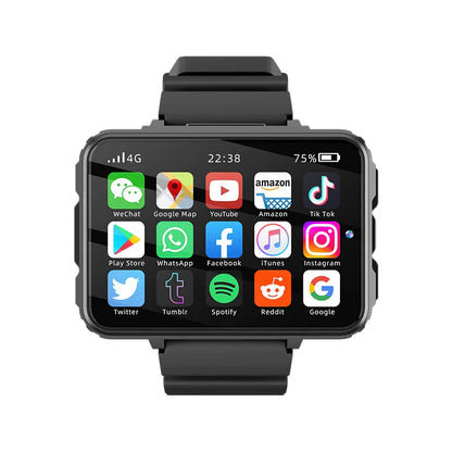 VP999 Ultra Large Screen Smart Watch 4G Dual Camera 64GB Face Recognition Unlock 1400mAh Maps 2.4 inch Touch Screen Smartwatch