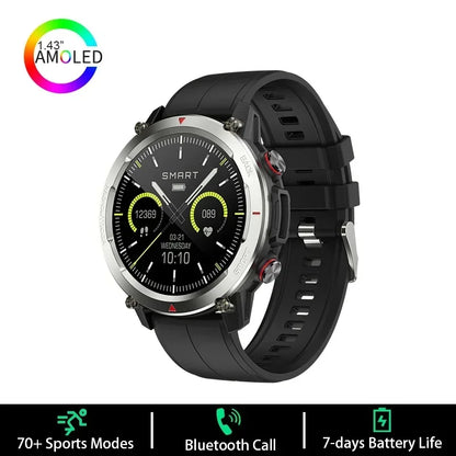 Waterproof Smartwatch Men Bluetooth Voice Call Message Sports Fitness Smart Watch Women Music Playback  Health Monitor Bracelet