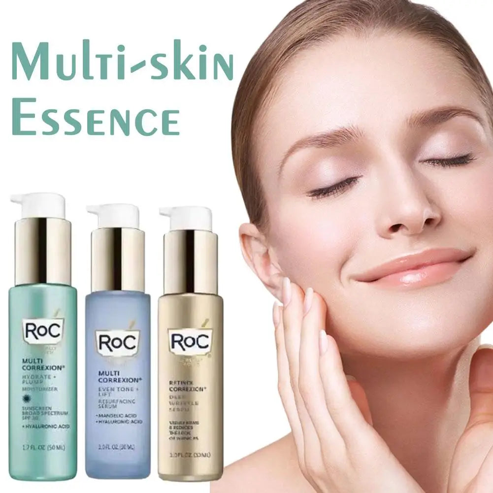 ROC Natural Moisture Essence Vitamin C Nicotinamide Enhanced Face Repair Acne Removing Skin Care