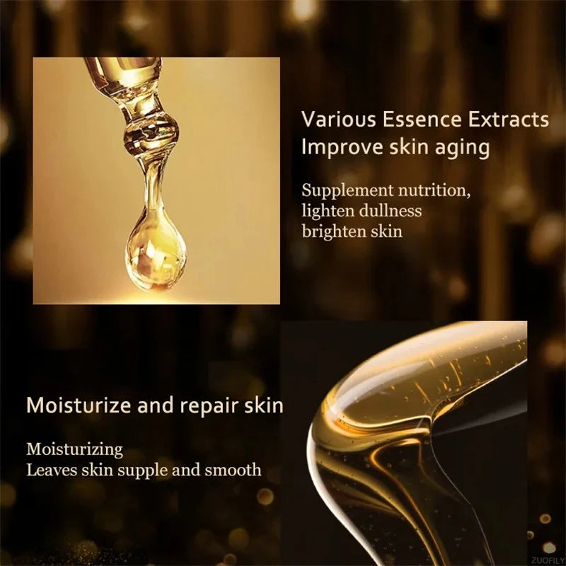 50PCS Face Serum Hyaluronic Acid Capsules Serum Spot Acne Remover Whitening Hydrating Anti-Wrinkle Ageless Cream Skin Care