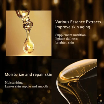 50PCS Face Serum Hyaluronic Acid Capsules Serum Spot Acne Remover Whitening Hydrating Anti-Wrinkle Ageless Cream Skin Care