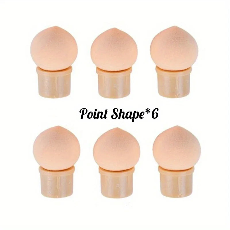 Double-ended Gradient Shading Pen Dotting Brush Sponge Head Rhinestone Handle Nail Art Brush Nail Art Painting Manicure Tools
