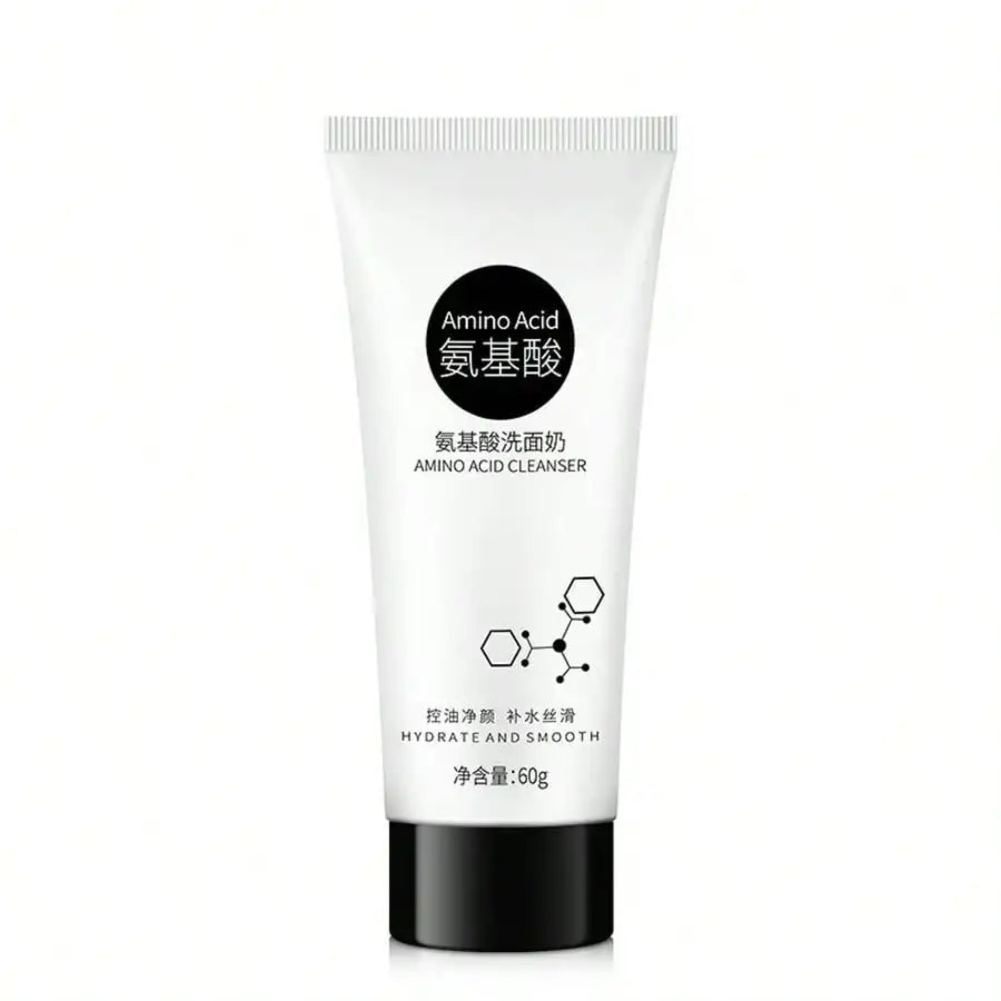 Amino Moisturizes Acid Facial Cleanser Deeply Cleans Dirt Controls Oil Enriches Foam