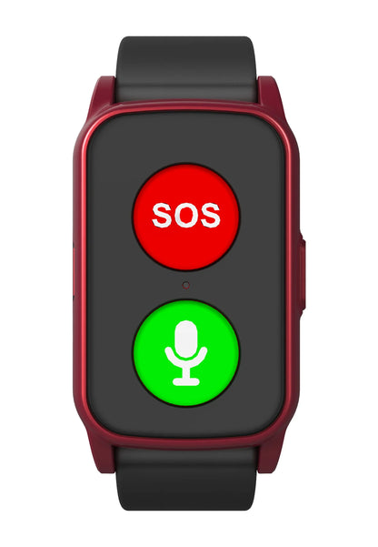 GPS Positioning Elderly Smartwatch Long-Term Standby Fall Alarm Watch Heart Rate Health Monitor SOS Call Waterproof Smart Watch