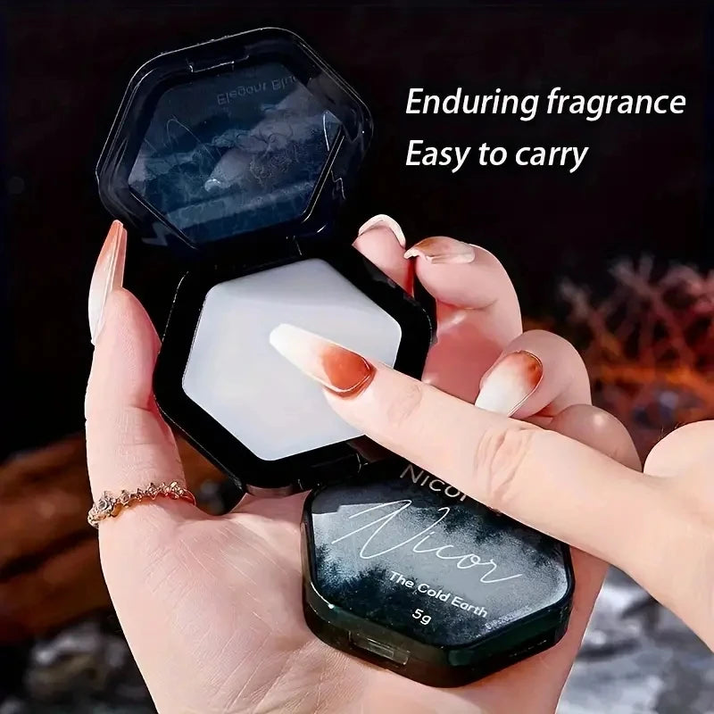 Men's Portable Refreshing And Durable Solid Ointment, Perfume For Dating And Daily Life, Ideal Christmas Gift For Boyfriend