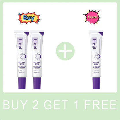 Retinol Eye Cream Anti Puffiness Remove Dark Circles Brightening Eye Area Reduce Fine Lines Firming Lifting Eye Care Product 30g