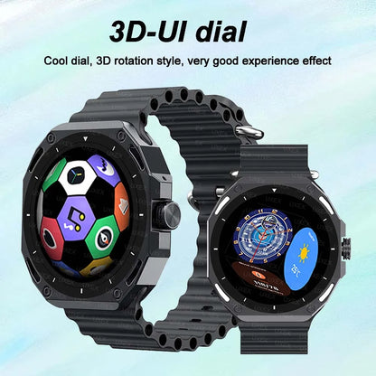 New Smartwatch Plus Women AMOLED HD Screen Global Version Always On Display Bluetooth Call Smart Men Watch For Android Ios 2025