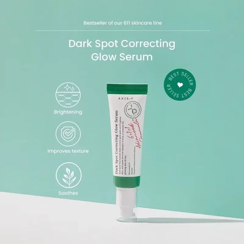AXIS-Y Dark Spot Repair Brightening Serum 5% Niacinamide Face Dark Spot Remover - Korean Vegan Skincare Niacinamide Serum