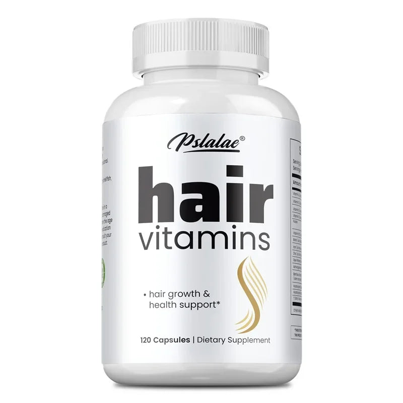 Hair Vitamins - Nourishes The Scalp, Antioxidant Protection, Promotes Natural Hair Growth and Immune Health, Non-GMO