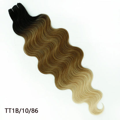 Magicae 30Inches Brown 12# M816# Sliver White Ombre Blond 613 Ombre 27# Body Wave High Temperature Synthetic Hair Extensions