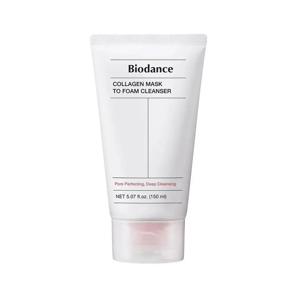 Biodance Korean Skincare Collagen Foam Cleanser - Deep Pore Cleansing Hydration improve elasticity Fine foam texture skincare