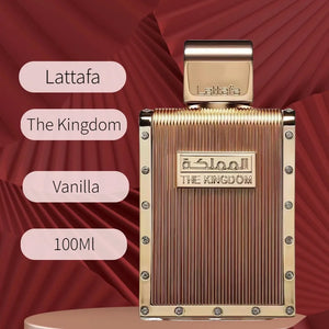 100ml Arabic The kingdom – Vanilla Amber Lavender Woody Spicy Tobacco Herbal Fresh Sweet Long-Lasting Fragrance Perfume