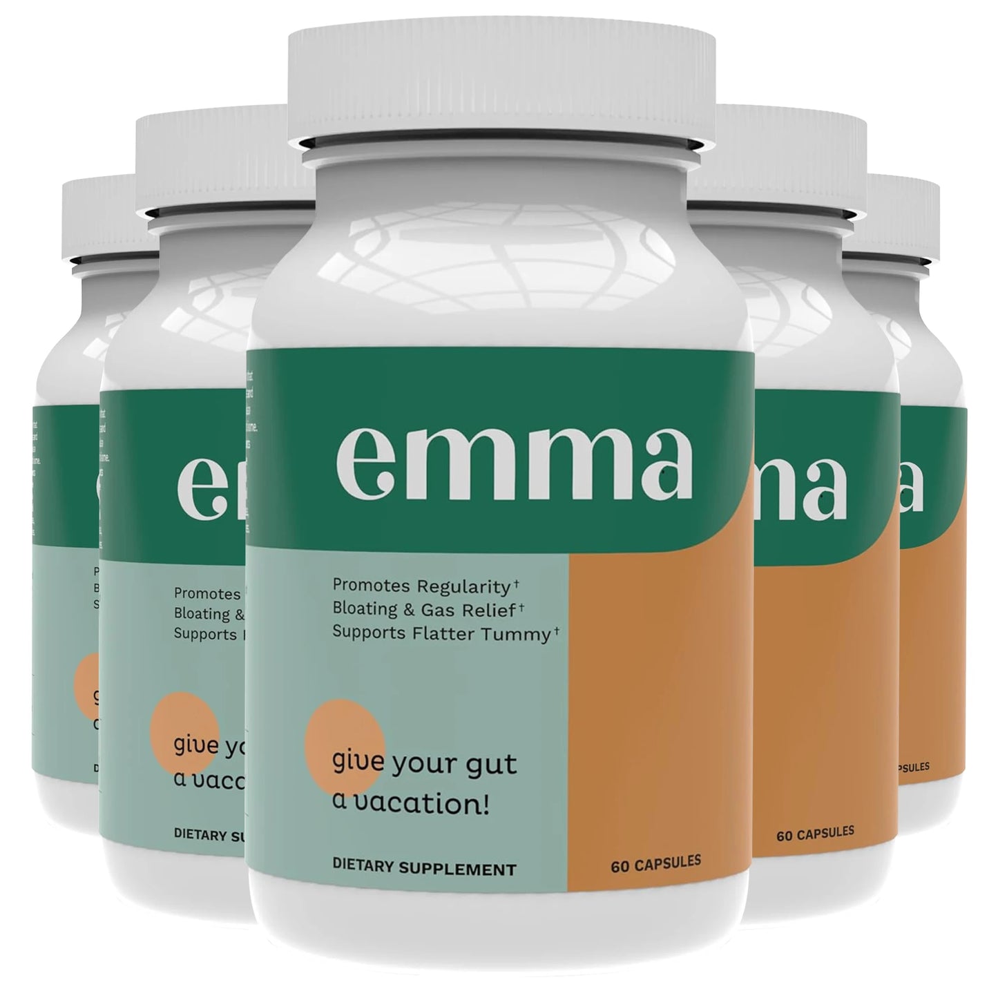 Emma - Relieve Flatulence, Reduce Constipation, Cleanse The Intestines, Restore Digestive Ability, and Repair Intestinal Leakage