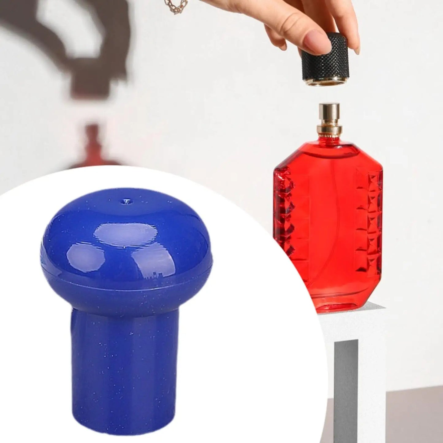 Perfume Bottle Vial Crimper Machine For 13/15/18/20mm Vial Bottle Spray Convenient Manual Sealing Capping Tools Snap Tool