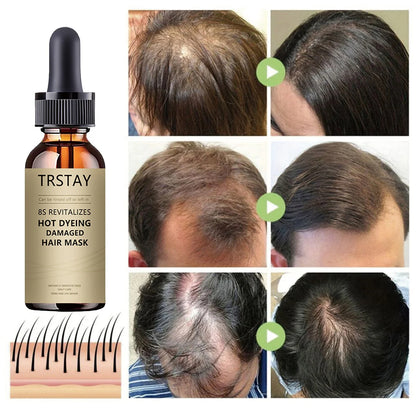 TRSTAY Hair Mask for Repairing Damaged Hair after Perming And Dyeing Restoring Healthy And Shiny Hair