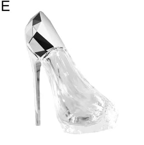 High heels women's perfume 3 pieces three-color high heels release women's charm romantic grass flower perfume, gift perfume for