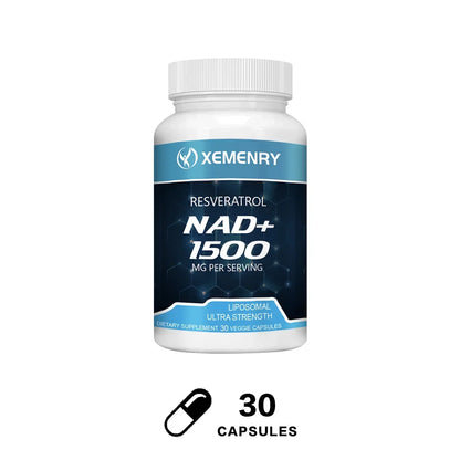 NAD + Resveratrol - Anti aging, Boost Energy, Promotes Cell Repair and Skin Health