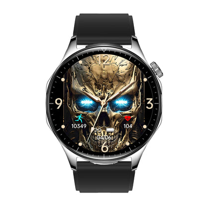 Rainbuvvy T98 TWS Build-in Earbuds Watch 1.43inch AMOLED Screen Wireless Earphones Blutooth Call Calories 2 IN 1 Smart Watch