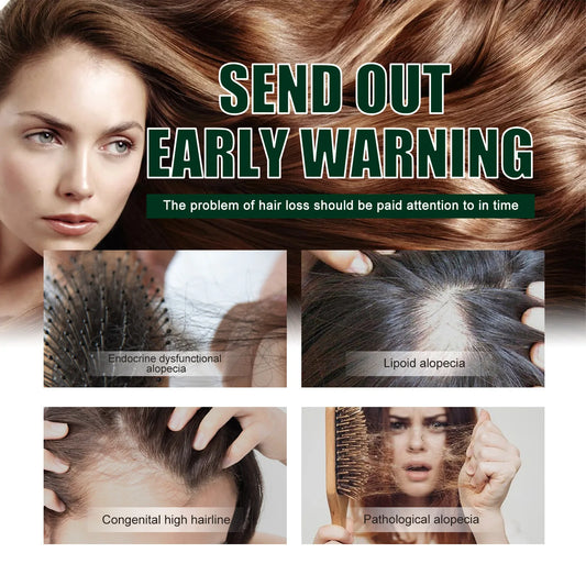 Hair Fast Growth Serum Spray Prevent Baldness Anti Loss Promote Thicker Nourishing Follicles Repair Scalp Dry Hair Grow Liquid