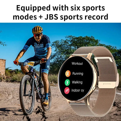 Smart Watch 2025 Bluetooth Calls Waterproof Smartwatch Men Watches Women Sport Fitness Bracelet Custom Watch Face Waterproof New