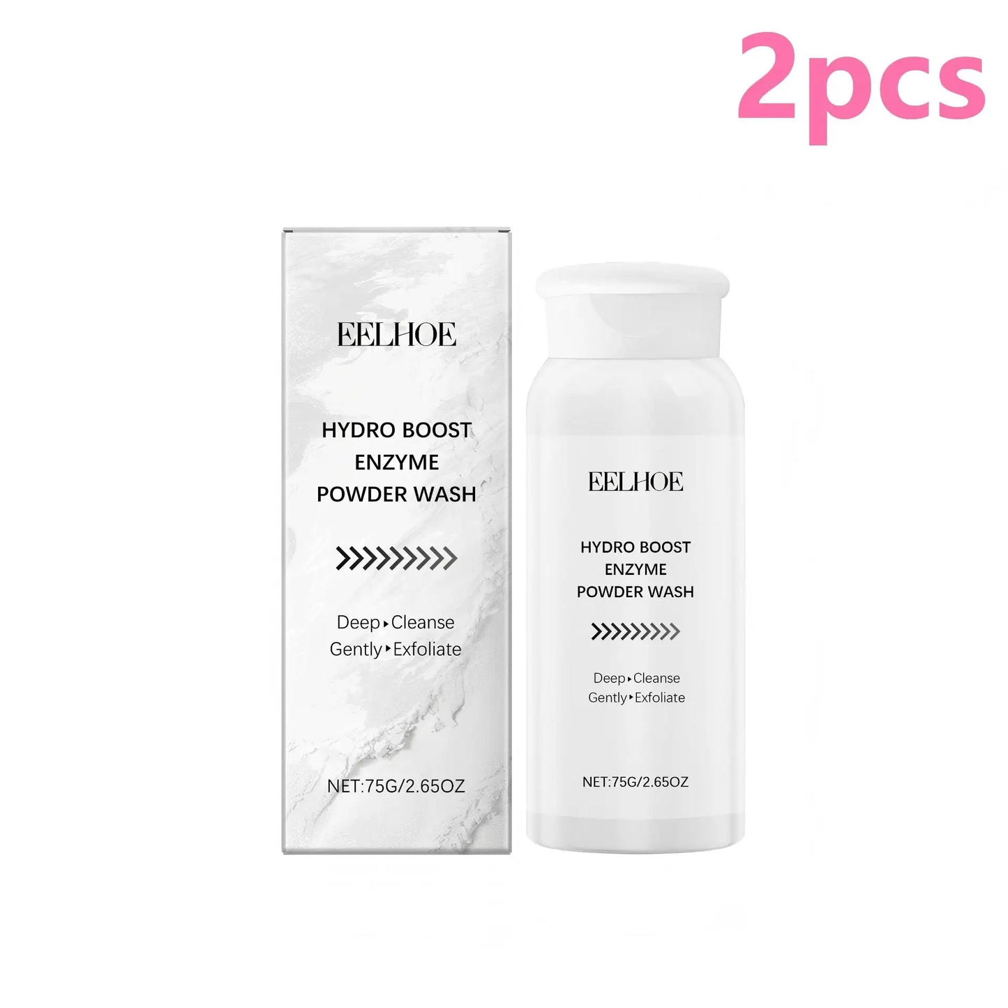 Rice Enzyme Cleansing Powder for Face Exfoliating Powder Wash to Remove Blackheads Oil Control Pore Refining for Acne Skin 75g