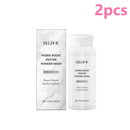Rice Enzyme Cleansing Powder for Face Exfoliating Powder Wash to Remove Blackheads Oil Control Pore Refining for Acne Skin 75g