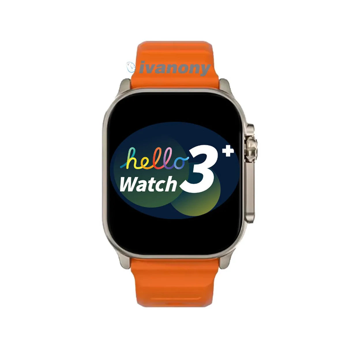 Smart Watch Hello Watch 3 Plus Bluetooth Call Voice Assistant 49mm AMOLED 4GB/ROM NFC GPT Compass Photo Album Smartwatch Men