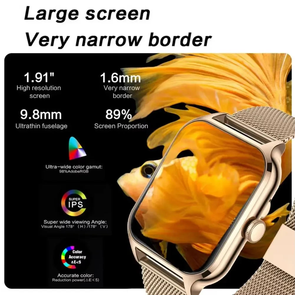 New Smart Watch Heart Rate Blood Oxygen Health Monitoring Bluetooth Call Bracelet Men Women Waterproof Sports Tracker Watches